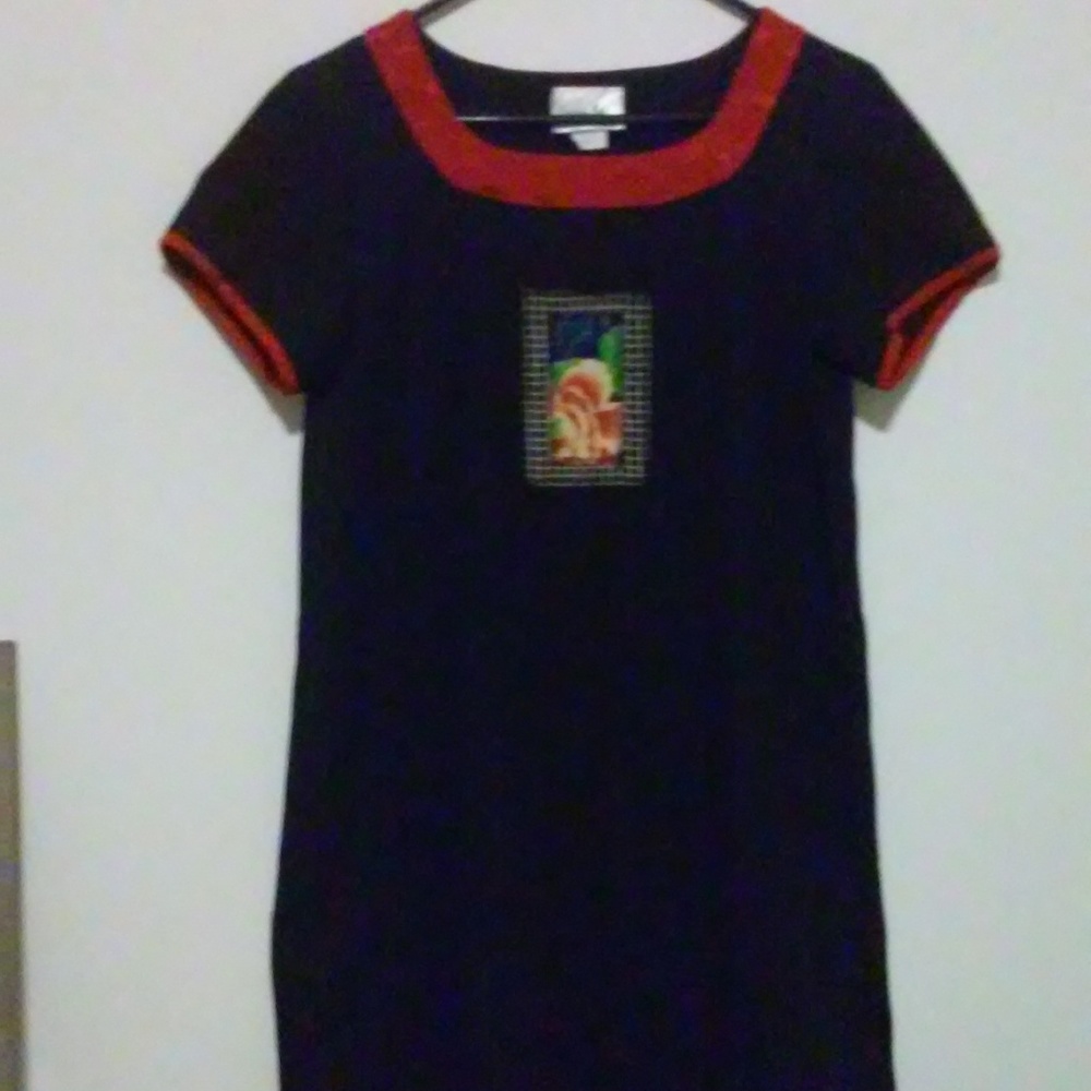 Women Dress Lauren M Petites S Causal Wear Cotton